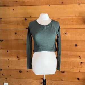 Dolce Vita alpaca crop sweater